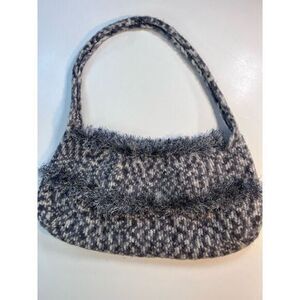 Womens Purse Designer Hand Bag Shoulder Bag Gray Handle Casual‎ Party Chic